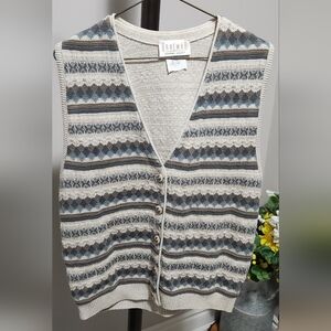Vintage Braemar knitted vest